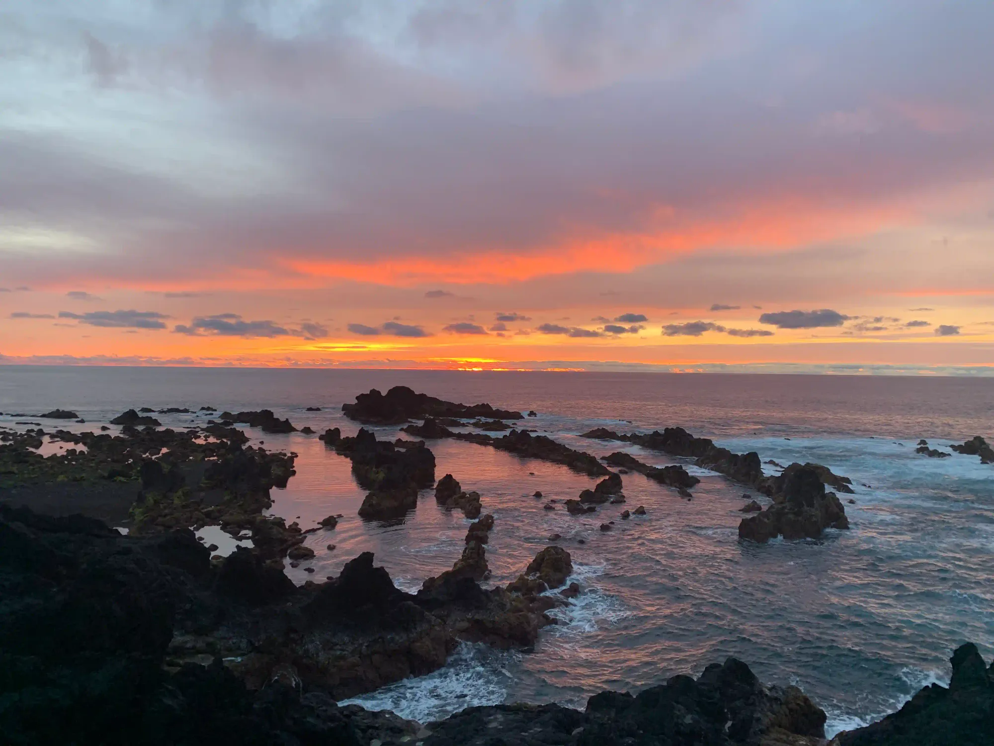 São Miguel, the Azores, at sunset