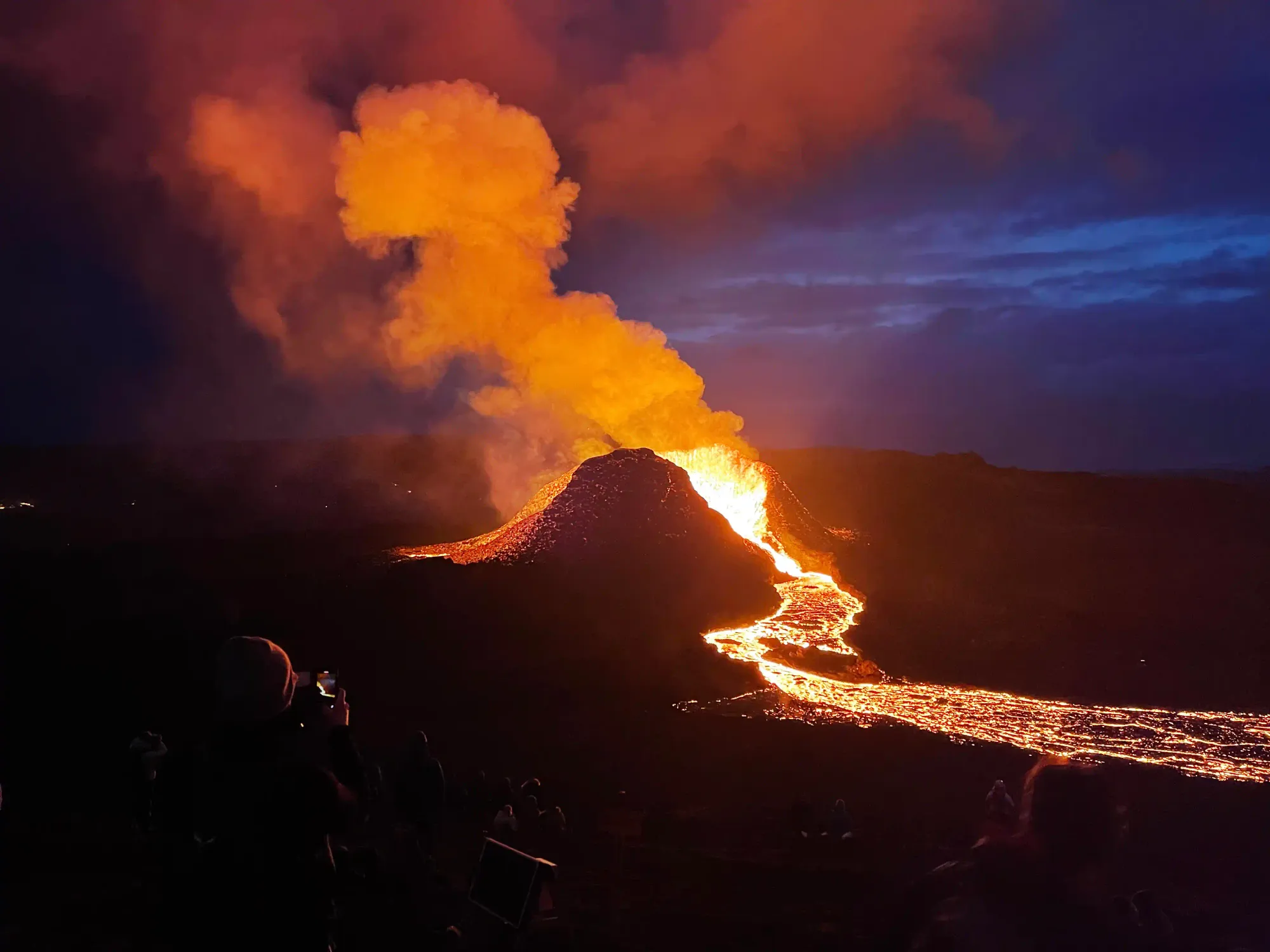 Iceland volcano, Fagradalsfjall