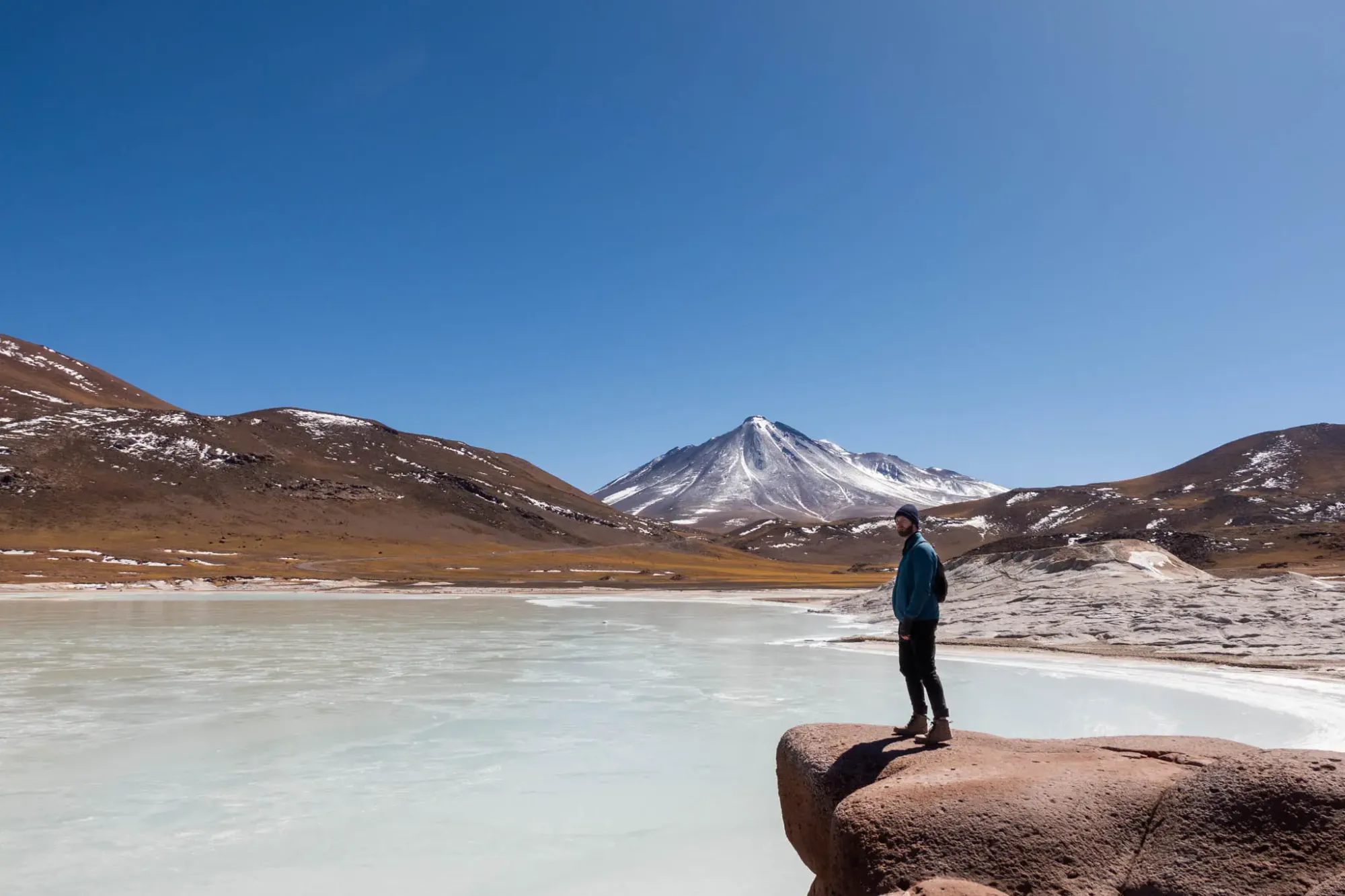 A view from the Piedras Rojas in the Atacama Desert, Chile