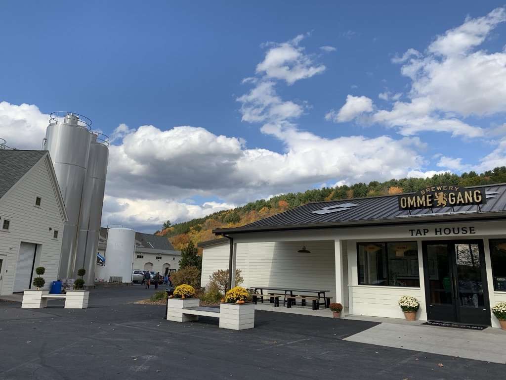 Brewery Ommegang has a great venue in nestled between rolling hills.