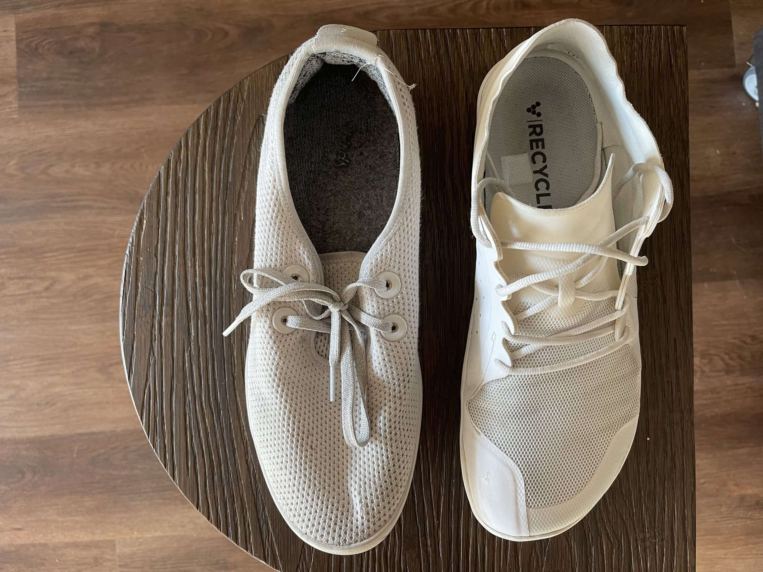 vivobarefoot vs. allbirds, minimalist shoes